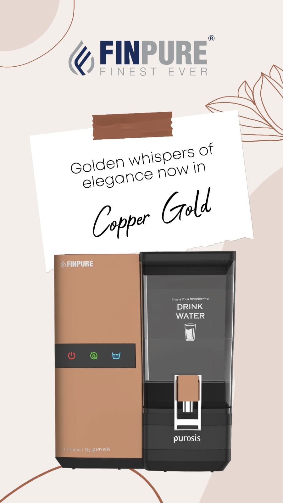 FinPure water purifier Product